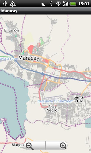Maracay Street Map