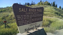 Salt River Pass Sign