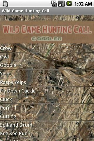 Wild Game Hunting Call