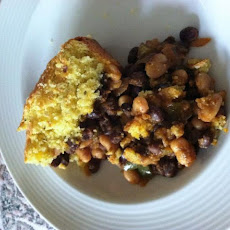 Two Bean Tamale Pie