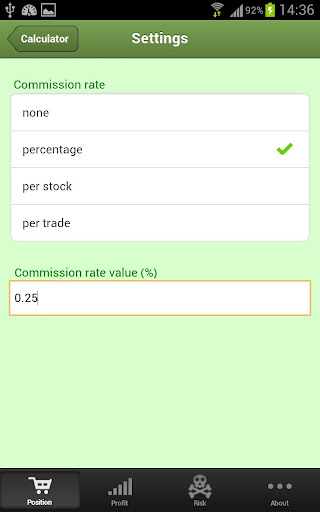 Stocks Calc