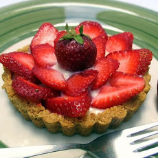 Strawberry Tart With Strawberry Cream