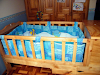 Cama Cuna En Pino Natural