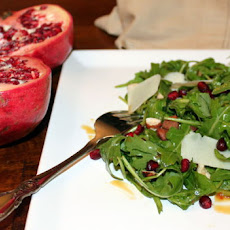 Arugula Salad with Pomegranate and Pecorino