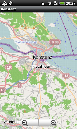 Konstanz Street Map