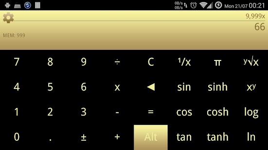 How to install SCalc FlatUI Holo Gold theme patch 1.0 apk for android