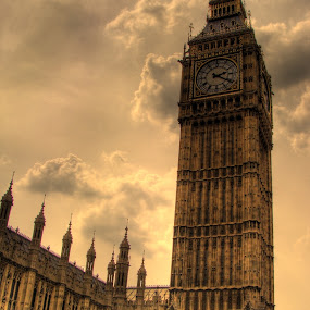 Big Ben HDR by Gaurav Dhup - Landscapes Travel ( uk, london, hdr, clock, ben, big )