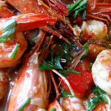 Quick and Easy Skillet Curried Shrimp and Bell Pepper