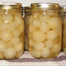 Crisp Pickled Silver Skin Onions