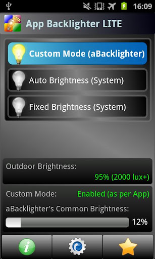 aBacklighter App Backlighter