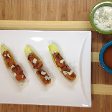 Crispy Buffalo Tofu Boats