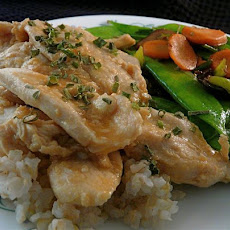 Stir-fried Lemon Chicken