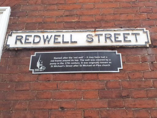 Redwell Street Sign