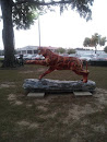 Lander's Ford Tiger Statue