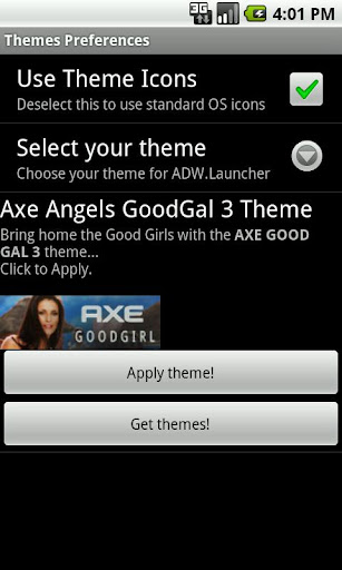 Axe Angel Good Gal 3 Theme