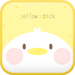 Yellow Chick go launcher theme Apk