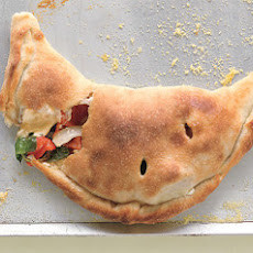 Spinach and Red-Pepper Calzones