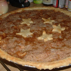 Sour Cream Apple Pie
