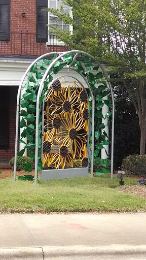 Sunflower Arch Sculpture