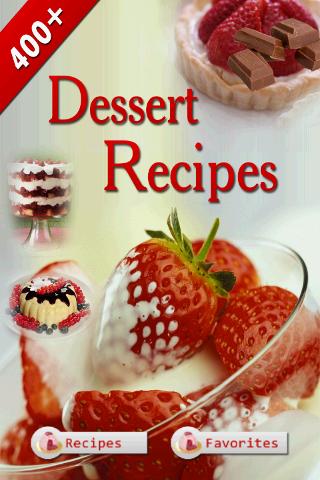 Dessert Recipes Cookbook