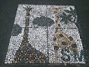 キリンのモザイク(Giraffe Mosaic)