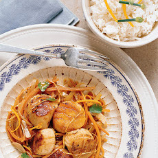 Orange Flavored Scallops