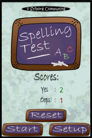 Spelling Test
