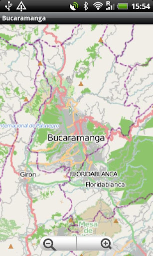 Bucaramanga Street Map