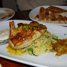 Sri Lanka Coconut-Yogurt Chicken over Rice Sticks