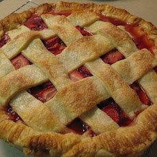 Utah State Fair Grand Prize Winner - Strawberry Rhubarb Pie