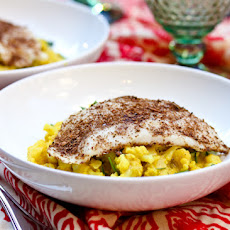 Indian Fish and Creamy Curried Cauliflower