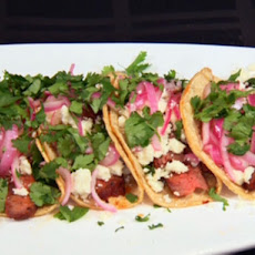 Adobe Beef Tacos with Pickled Red Onions (Small Plates, Big Taste)