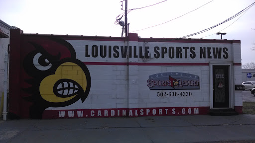 Louisville Sports News Mural