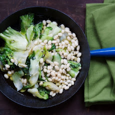Cook the Book: Braised Escarole with White Beans