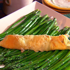 Chicken and Asparagus Crepes