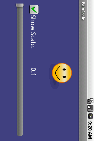 pain-scale for android screenshot