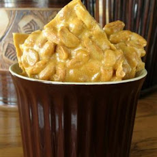 Microwave Peanut Brittle