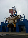 Franklin Mills Blue Entrance