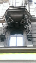 Musician Statues on Building