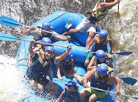 Rafting en el río Fonce
