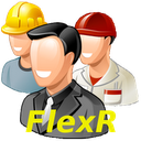 FlexR (Shift planner) mobile app icon