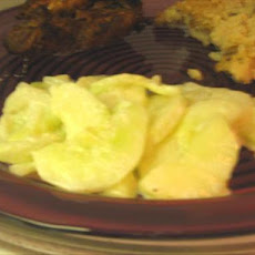 Marinated Cucumbers in Sour Cream