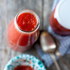 Tomato purée, or, as we call it, The Preserve