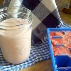 Watermelon Yogurt Mint Smoothie