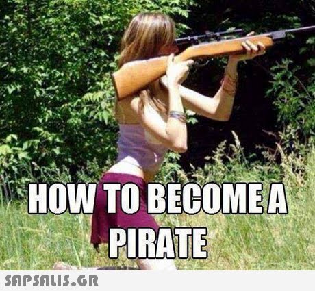 HOW TO BECOMEA PIRATE SAPSAIs.gr