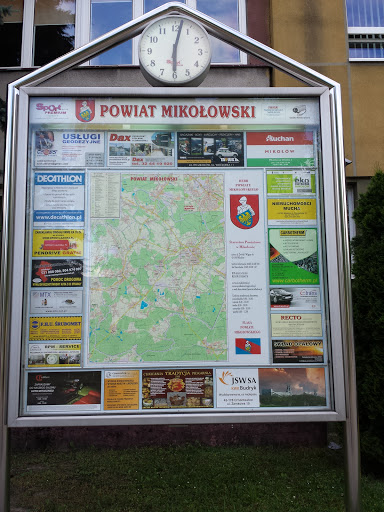 Mikołów - Mapa Powiatu 