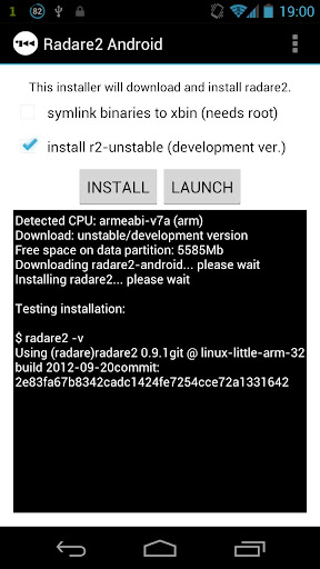 Radare2 for Android