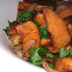 Roasted Spiced Sweet Potatoes