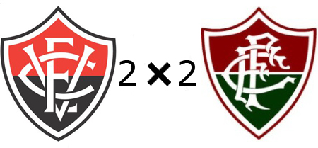 Vitória 2x2 Fluminense