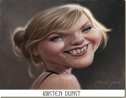 Kirsten-Dunst-caricature